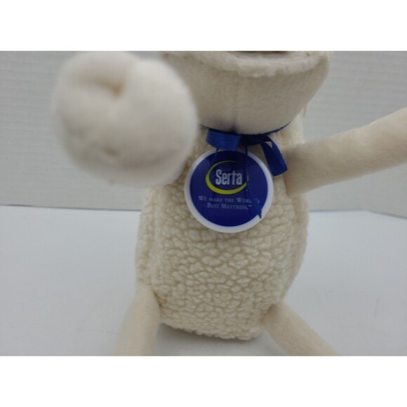 Lot 3 Serta Curto Toy Plush Sheep 1/16 Lamb With Binky Speed Limit 55 Racing 49 - Picture 10 of 16